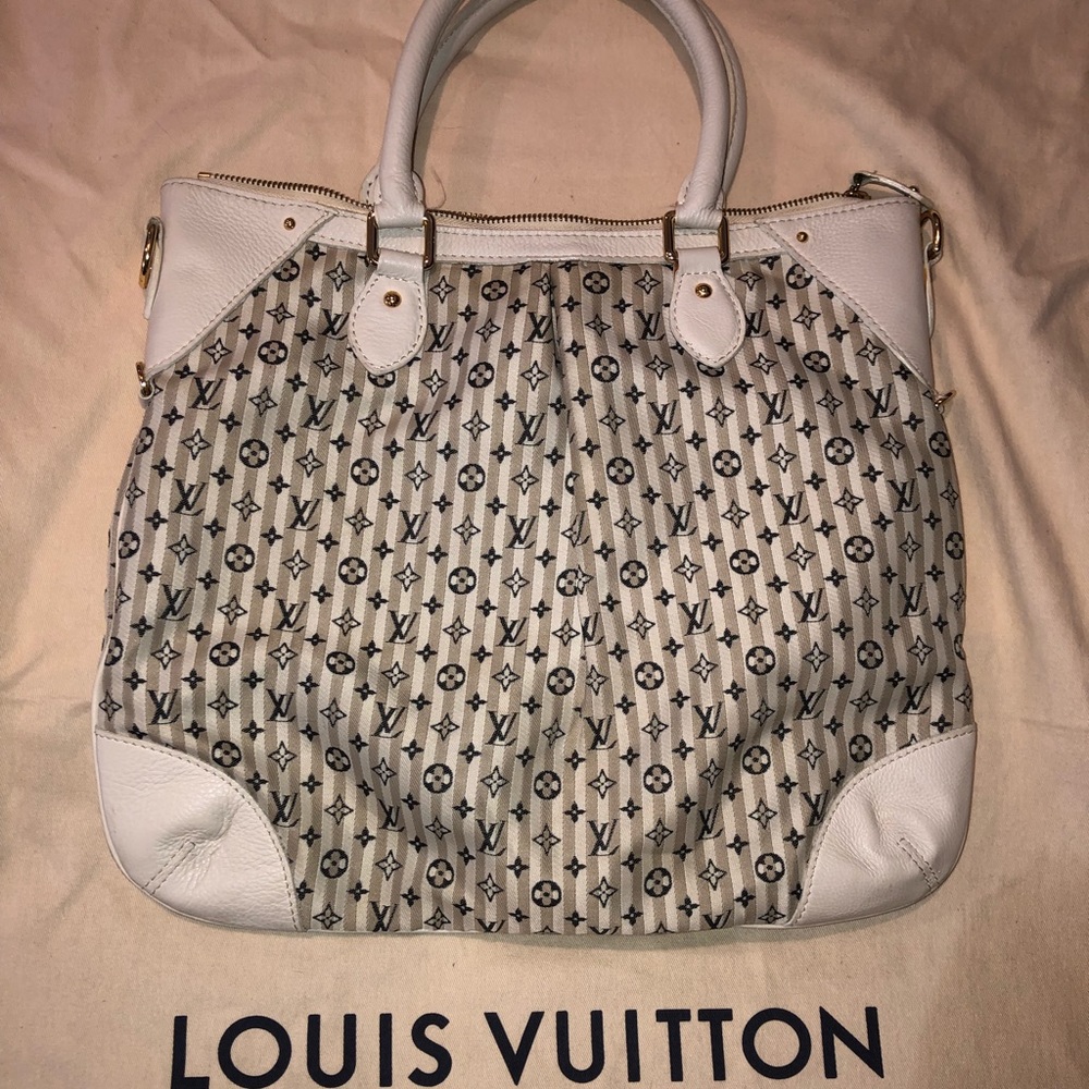 Authentic Louis Vuitton croisette marina mini lin